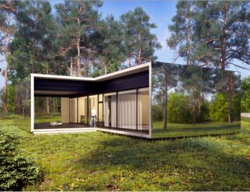 Украинский архитектор разработал дизайн дома, который возводят за месяц