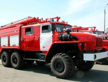 Самый большой пожарный автомобиль