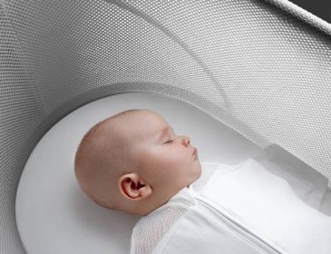 Дизайнеры представили «умную» детскую кроватку, котороя не даст ребенку проснуться от шума