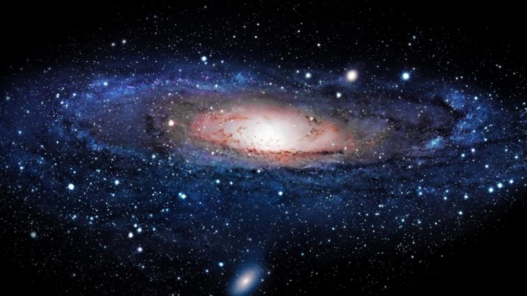 Хаббл » заснял галактику, что поедает себя