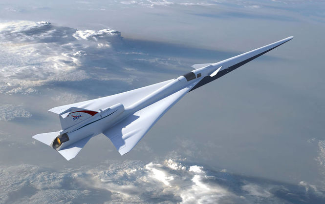 NASA разработало дизайн нового сверхбыстрого самолета