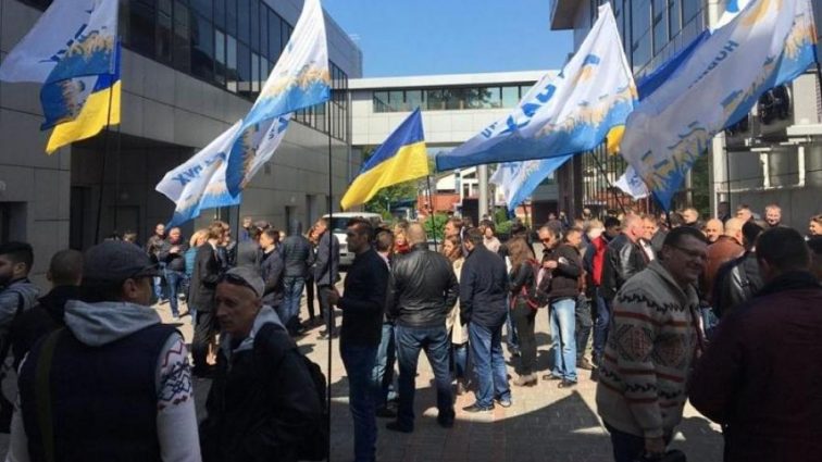 Копы взялись за сторонников Саакашвили